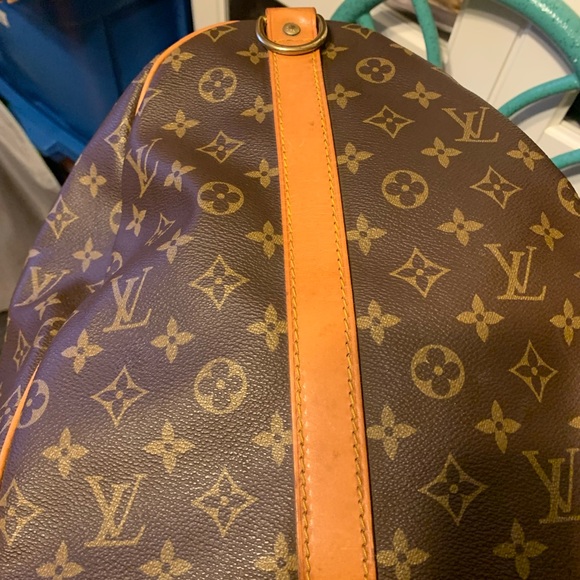 Authentic Louis Vuitton Keepall55 with strap - Picture 13 of 14
